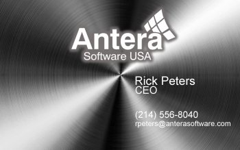 Steel Business Card